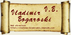 Vladimir Bogaroški vizit kartica